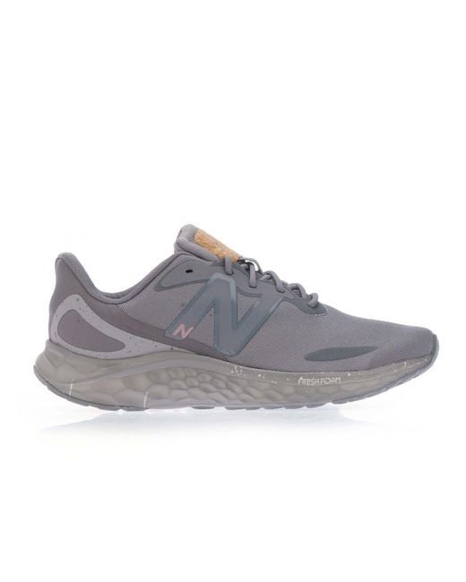 New Balance Gray Fresh Foam Arishi V4 Running Shoes