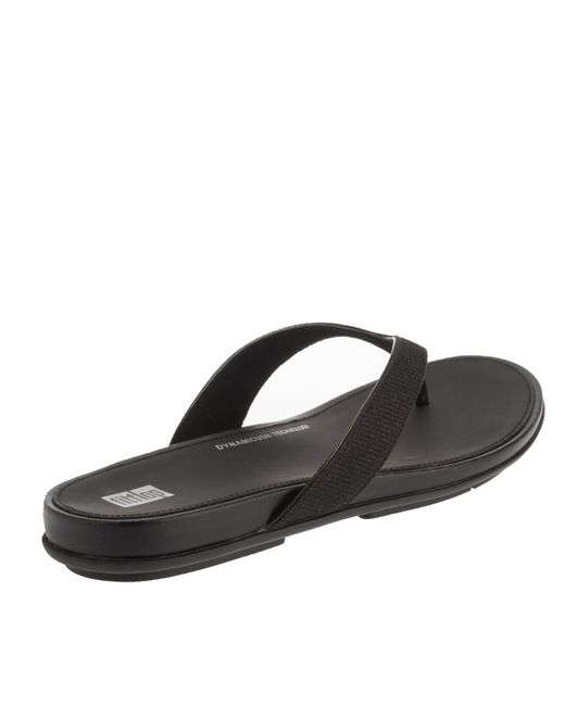 Fitflop Blue Gracie Shimmerlux Flip-flops