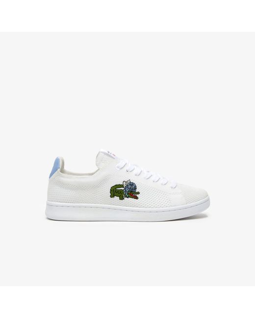 Lacoste White Netflix Carnby Trainers