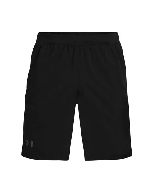 Under Armour Black Launch 9 Inch Shorts for men