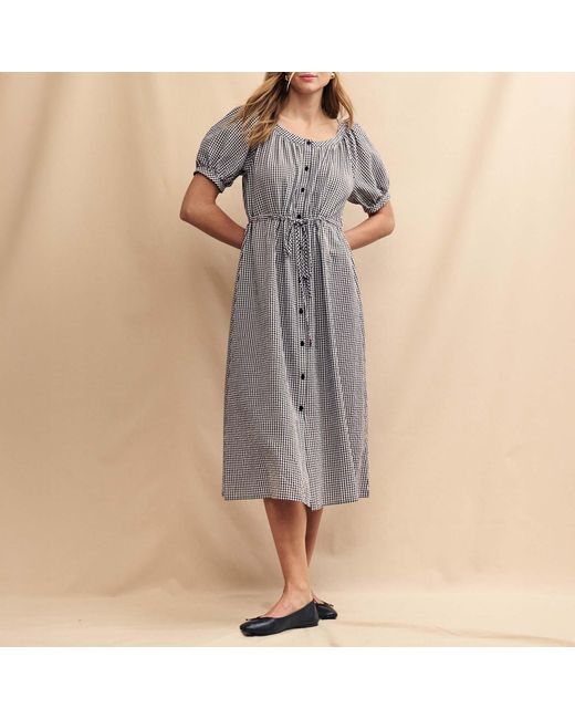 Nobody's Child Gray Nobodys Jade Midi Dress