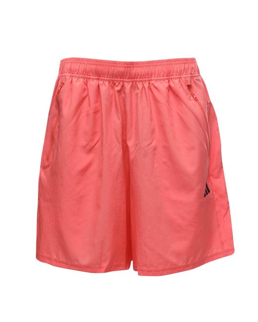 Adidas Red Train Essentials Shorts for men
