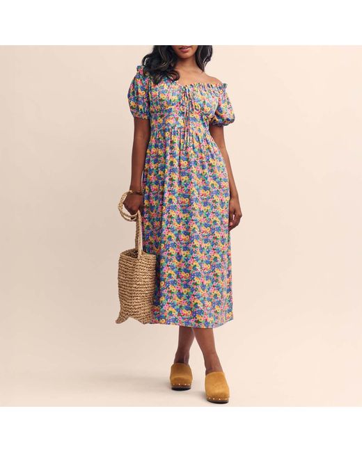 Nobody's Child Multicolor Nobodys Genevieve Floral Midi Dress