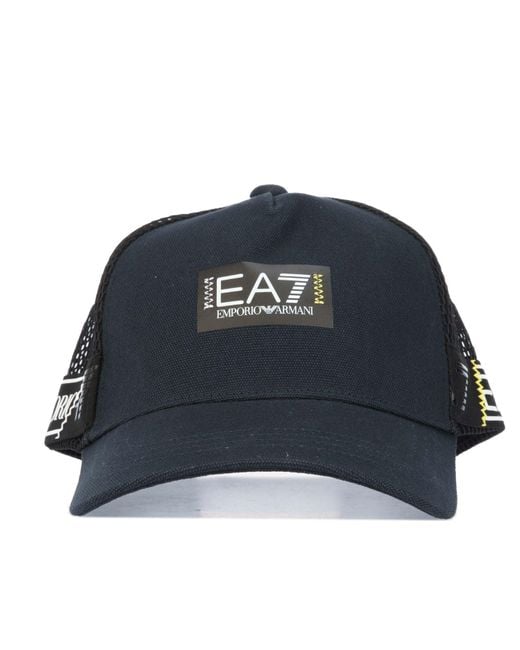 EA7 Blue Cap for men