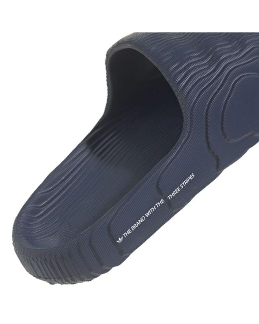 Adidas Blue Adilette 22 Slides for men