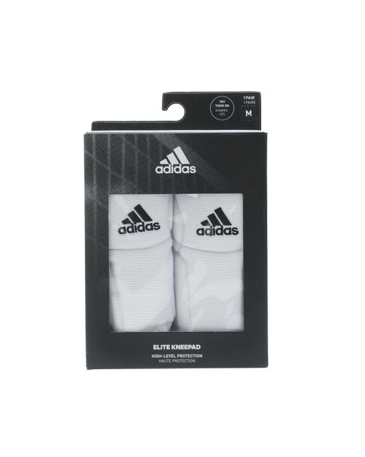 Adidas Gray Adults Elite Volleyball Knee Pads for men