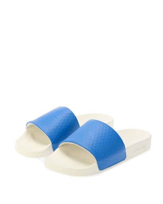Adidas Originals Blue Adilette Slide Sandals for men