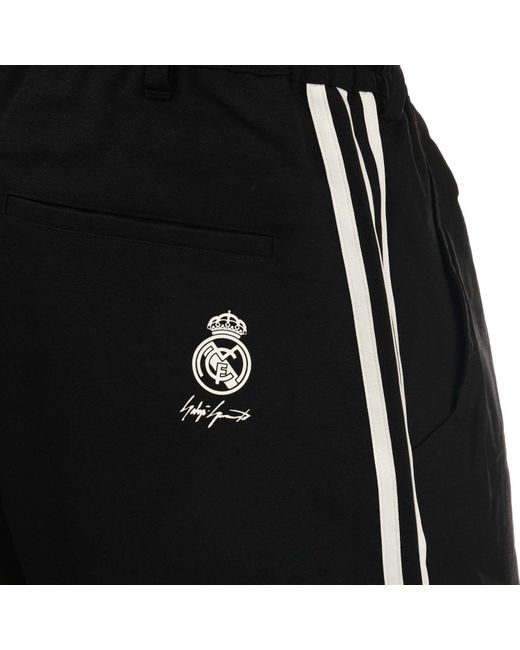Y-3 Black Real Madrid 2023/24 Travel Shorts for men