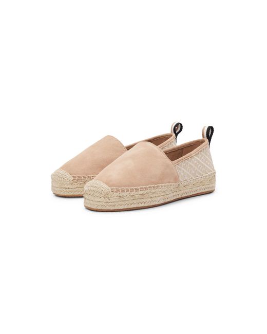 Boss Natural Madeira Suede Slip On Shoes