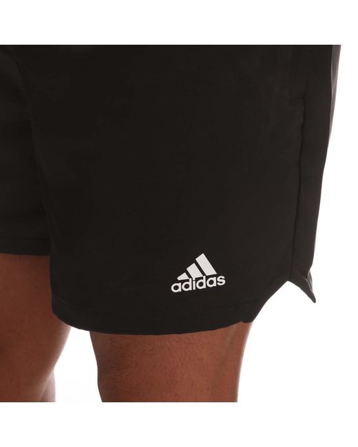 adidas Lifestyle Satin Shorts in Black for Men Lyst UK