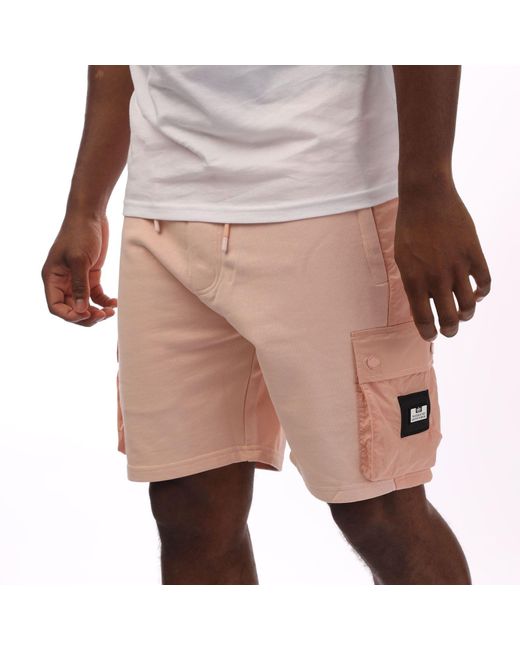 Weekend Offender Natural Sands Overlay Shorts for men