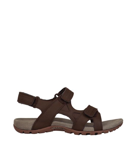Merrell Brown Walking Sandals Size 9 for men