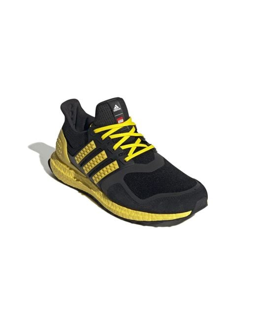 Adidas Yellow Ultraboost Dna X Lego Running Shoes for men