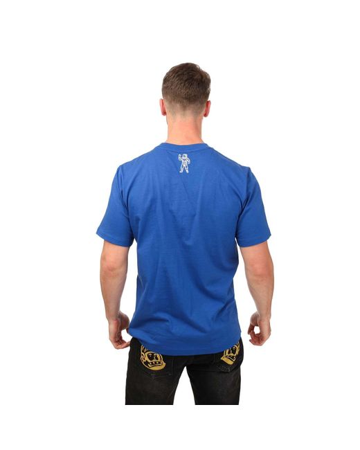BBCICECREAM Blue Small Arch Logo T-shirt for men
