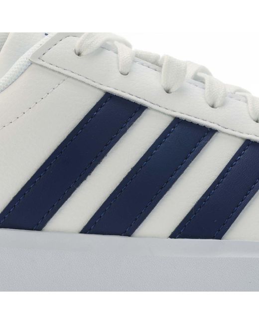 Adidas Blue Grand Court 2.0 Trainers for men