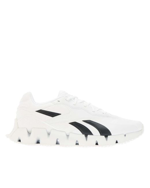Reebok White Zig Dynamica 4 Shoes for men