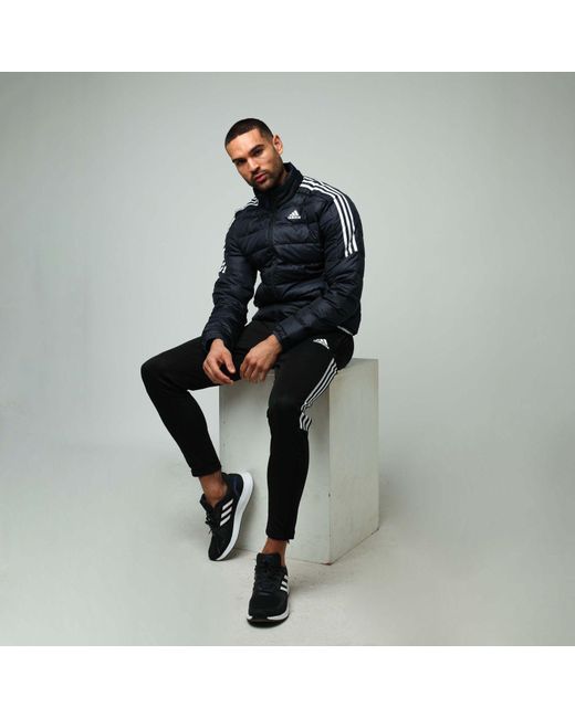 Adidas Blue Essential Down Jacket for men