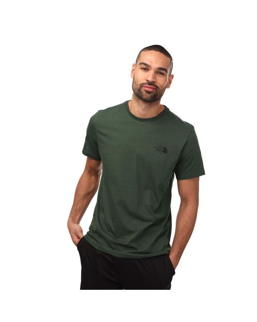 The North Face Green Logo T-shirt for men