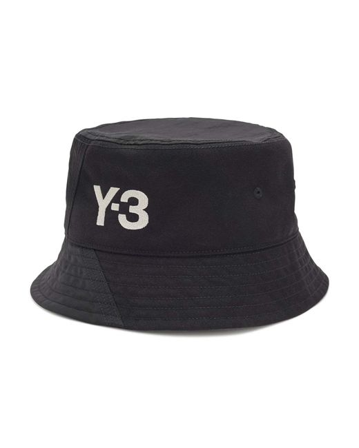Y-3 Black Classic Bucket Hat for men