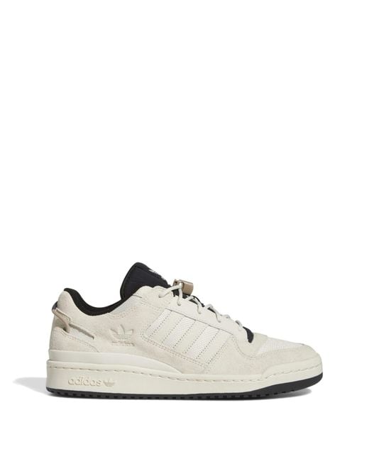 Adidas White Originals Forum Low Cl Shoes for men