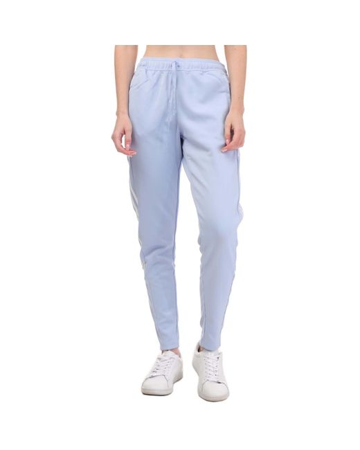 Adidas Blue Tiro Suit Up Lifestyle Tracksuit Bottoms for men