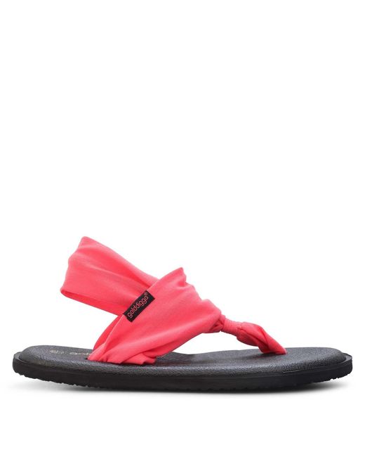 Golddigga Black Sling Sandals Size 5