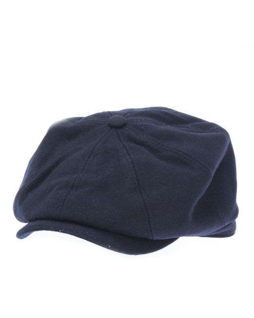 Ted Baker Blue Elijaah Wool Felt Baker Boy Hat for men