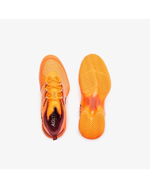 Lacoste Orange Ag-Lt23 Ultra Trainers for men