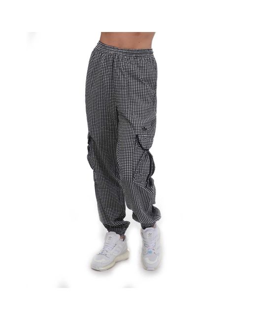 Adidas Originals Gray Gingham Track Pants