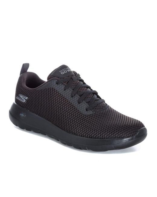 Skechers Black Go Walk Max Effort Shoes for men