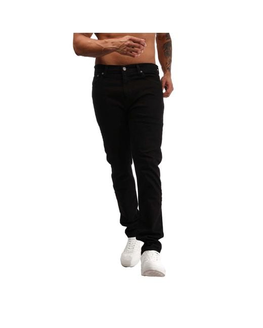 Levi's Black Levi'S 512 Slim Tapered Jeans for men