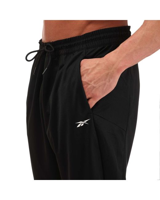 Reebok Black Workout Ready Track Pants for men