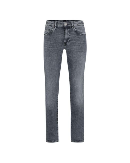 Boss Blue Delaware3 Slim-Fit Jeans for men
