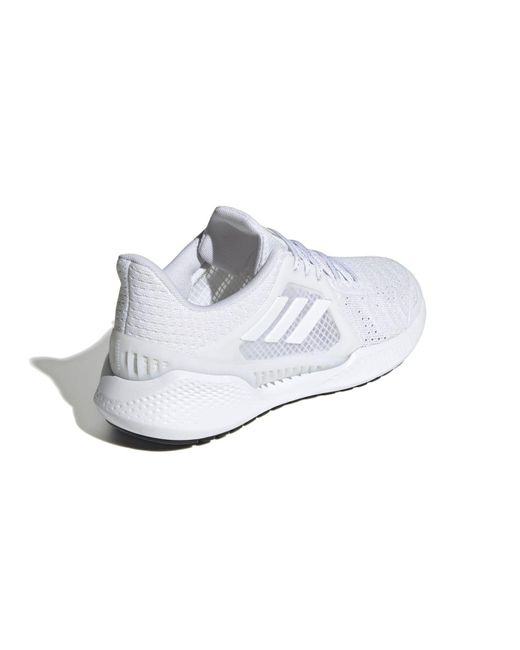 Adidas White Climacool Vent Marathon Running Shoes for men