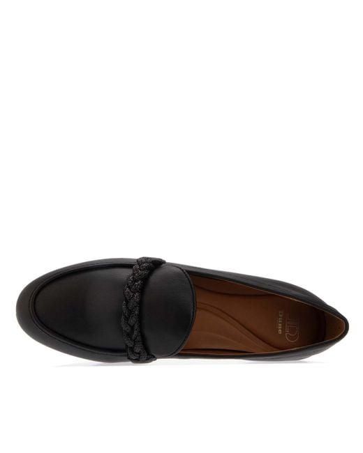Dune Black Giulietta Loafers