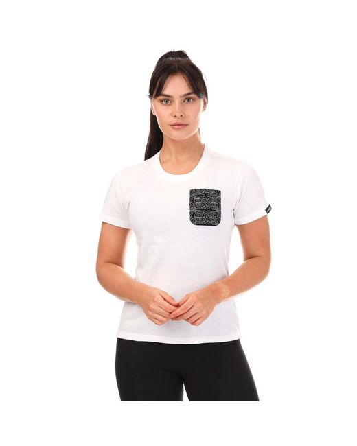 Adidas White Terrex Pocket Graphic T-shirt