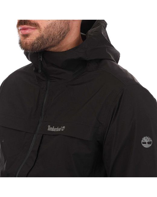 Timberland Black Water Proof Packable Benton Jacket for men