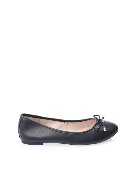 Dune Blue Harping Dd-Charm Ballet Flats