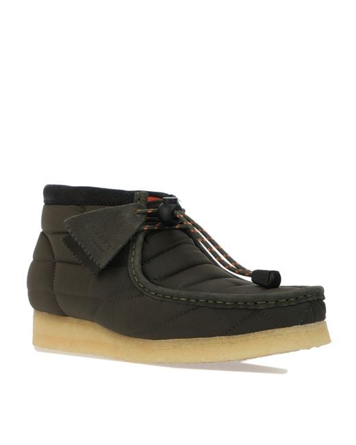Clarks Black Wallabee Boots for men