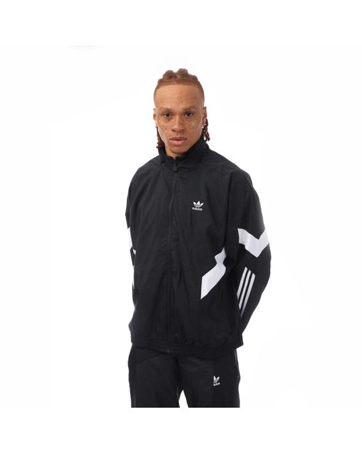 adidas Originals Rekive Track Jacket in Black for Men Lyst UK