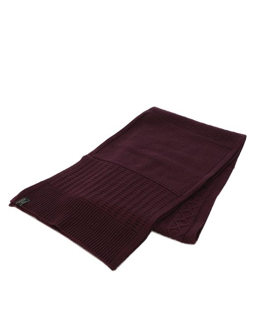 Ted Baker Red Varsf Knitted Scarf for men