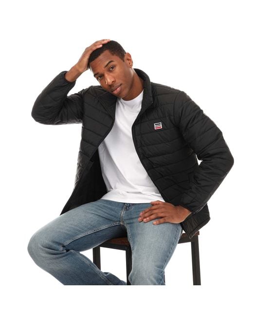 Levi's Black Richmond Packable Jacket for men