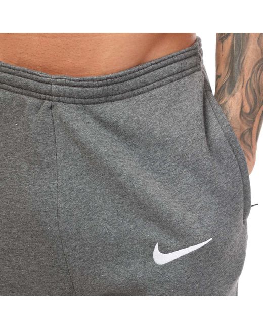 Nike Gray Fleece Park 20 Track Pants for men