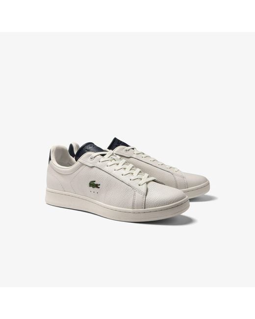 Lacoste White Carnaby Pro Shoes for men