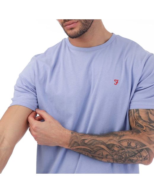 Farah Blue Silaso 3 Pack T-shirts for men