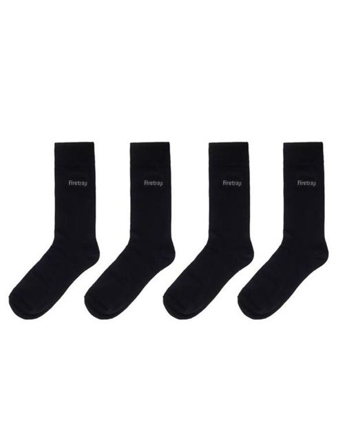 Firetrap Black Gift Socks for men