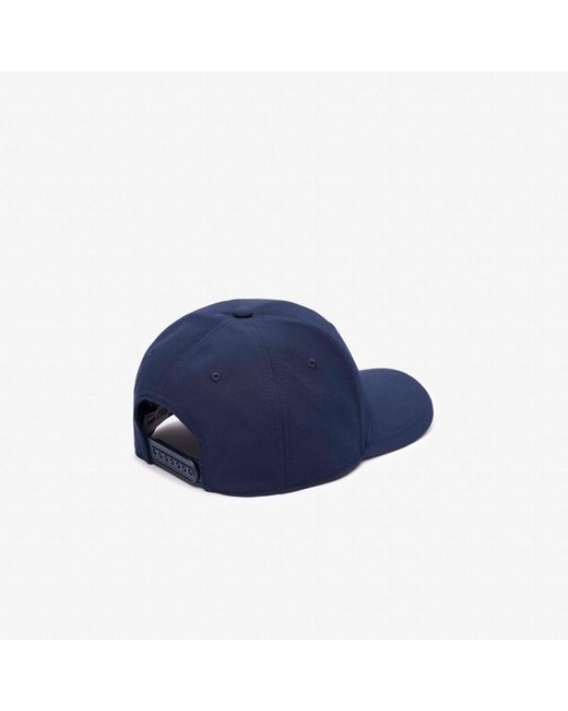 Lacoste Blue Adjustable Golf Cap for men