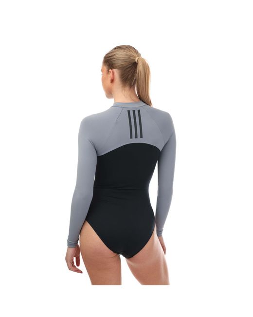 Adidas Blue Parley Padded Swimsuit