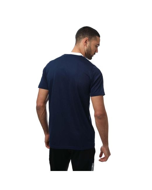 Adidas Blue Tiro 21 Polo Shirt for men