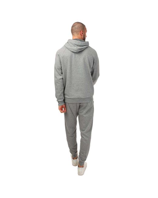 Under Armour Gray Rival Fleece Tracksuit for men